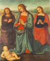Madonna with Saints Adoring the Child 1503 Renaissance Pietro Perugino